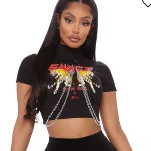 Fashion Nova Crop Top